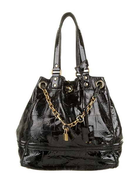 ysl black bucket bag|ysl black evening bag.